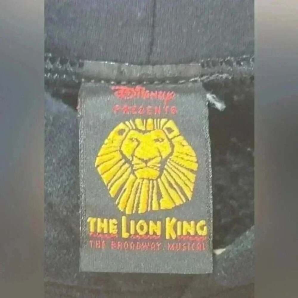 Disney Lion King Original Broadway Hoodie Size Medium - Picture 6 of 8